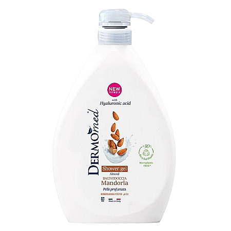 Ingrijirea corpului - DERMOmed Gel de Dus Unt de Karite & Migdale 1000ml