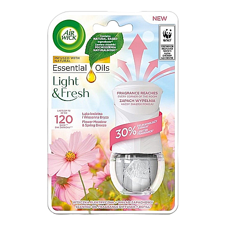 Odorizante - AirWick Aparat Odorizant Priza+Rezerva 19 ml Light & Fresh