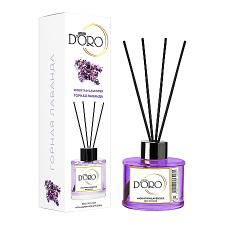 Reduceri - Gamma D’ORO Odorizant Camera cu Betisoare LAVANDA 120 ml