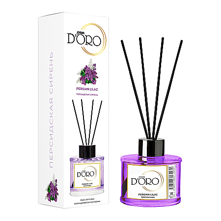 Gamma D'ORO - Gamma D’ORO Odorizant Camera cu Betisoare LILIAC 120 ml