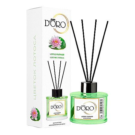 Reduceri - Gamma D’ORO Odorizant Camera cu Betisoare LOTUS 120 ml