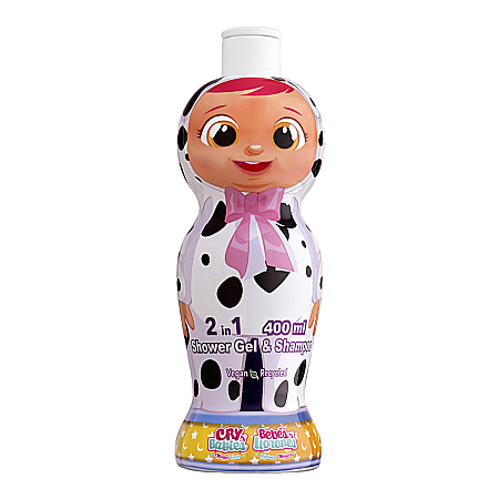 Cosmetice copii - AIR VAL Disney 2in1 Gel de Dus & Sampon CRY BABIES 400 ml