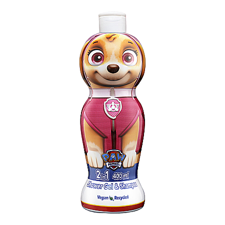Cosmetice copii - AIR VAL Disney 2in1 Gel de Dus & Sampon PAW PATROL SKYE 400 ml