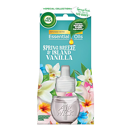Odorizante - AirWick Rezerva Aparat Electric 19 ml Spring Breeze & Island Vanilla