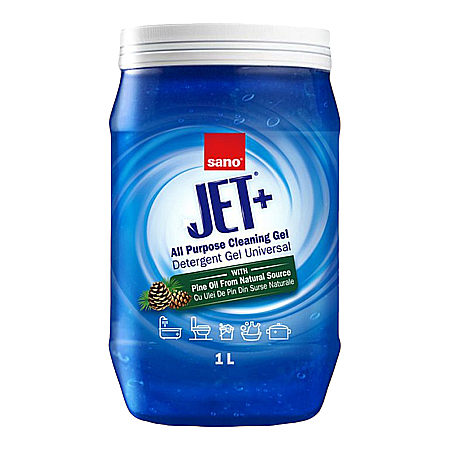 Bucatarie - SANO Jet+ Detergent Gel Universal cu Ulei de Pin 1L