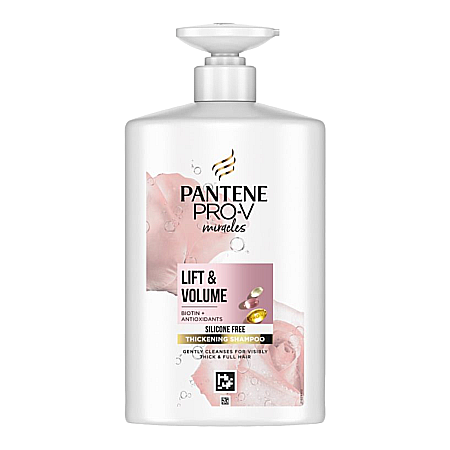 Reduceri - PANTENE Pro V Miracles Sampon Lift & Volume cu Pompa Efect de Volum pt Parul Fin cu Biotina XL 1L