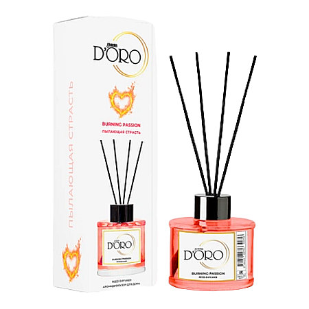 Reduceri - Gamma D’ORO Odorizant Camera cu Betisoare PASSION 120 ml