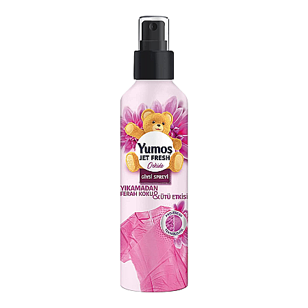 Apret & solutii speciale - YUMOS Jet Fresh Spray Anti-Sifonare Odorizant Textile ORHIDEE SALBATICA 200 ml