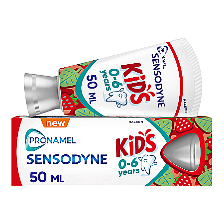 Cosmetice copii - SENSODYNE Pronamel Kids Pasta de Dinti 0-6 Ani 50 ml