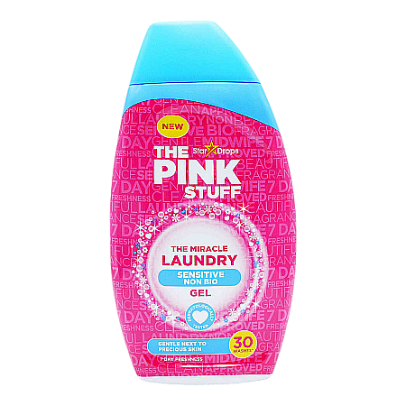 Cosmetice copii - THE PINK STUFF Detergent Gel Non Bio Sensitive 900 ml (30 spalari)