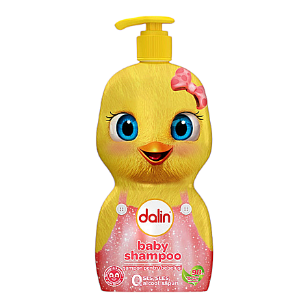 DALIN Sampon Fara Lacrimi Fetita Fashionista 500 ml