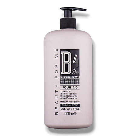 Ingrijirea parului - B4ME Sampon Professional cu Pompa Fara Sulfati 1000 ml