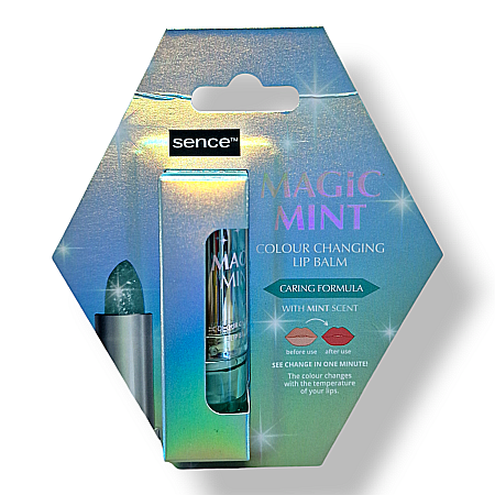 Luciu/Balsam de Buze - SENCE Balsam de Buze Magic Mint cu Schimbare de Culoare Mint 3 g