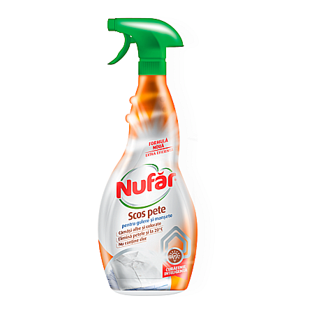 NUFAR Spray Degresant pt Camasi Gulere si Mansete 500 ml