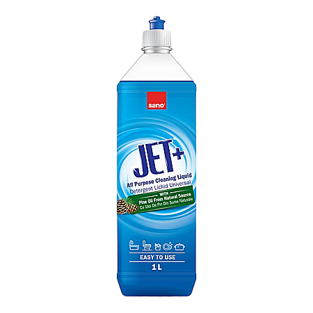SANO Jet+ Detergent Lichid Universal Ulei de Pin 1L