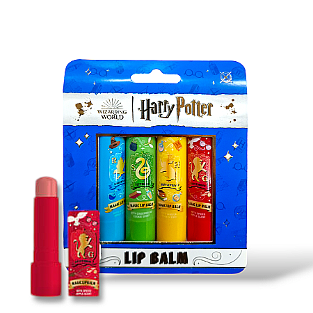Cosmetice copii - HARRY POTTER Balsam de Buze Wizarding World Set 4 buc