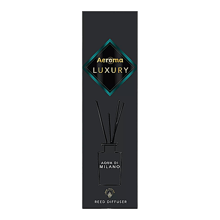 Odorizante - AEROMA LUXURY Odorizant Camera cu Betisoare AQUA di MILANO 100 ml