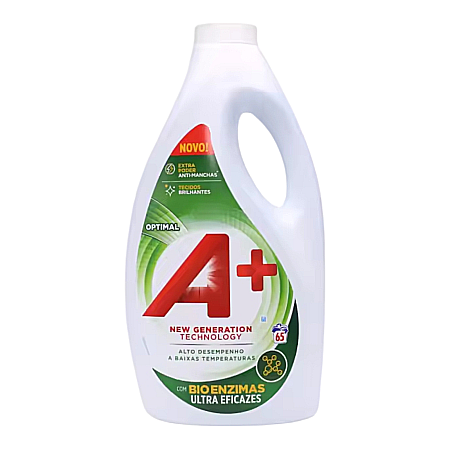 Reduceri - A+ Ariel Detergent Lichid Universal Bio Enzmatic Optimal 3.25L (65 Spalari)