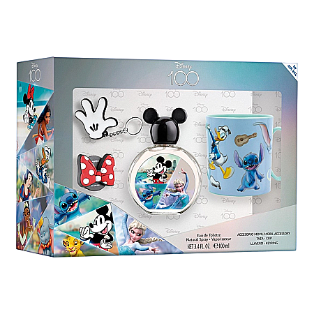 Pentru COPIL - DISNEY SET Cadou EDT 100 ml + Cana + Breloc + Accesoriu Mobil
