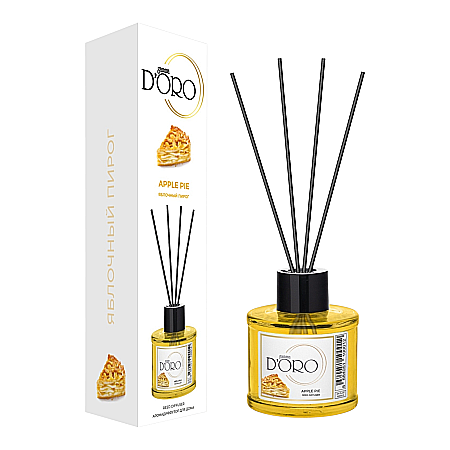 Reduceri - Gamma D’ORO Odorizant Camera cu Betisoare PLACINTA cu MERE 120 ml