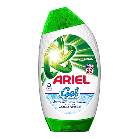Detergent lichid - ARIEL Detergent Gel Cold Wash ORIGINAL 1050 ml (32 spalari)