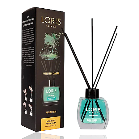 LORIS Odorizant Camera cu Betisoare SPRING BREEZE 120 ml