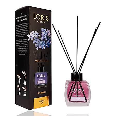 LORIS Odorizant cu Betisoare 120 ml - LORIS Odorizant Camera cu Betisoare LILIAC 120 ml