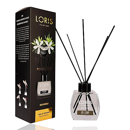 LORIS Odorizant cu Betisoare 120 ml - LORIS Odorizant Camera cu Betisoare SPA & THERAPY (Hammam) 120 ml