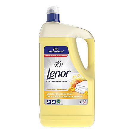 Detergent Rufe - LENOR Balsam de Rufe Professional Summer 5 L (200 spalari)