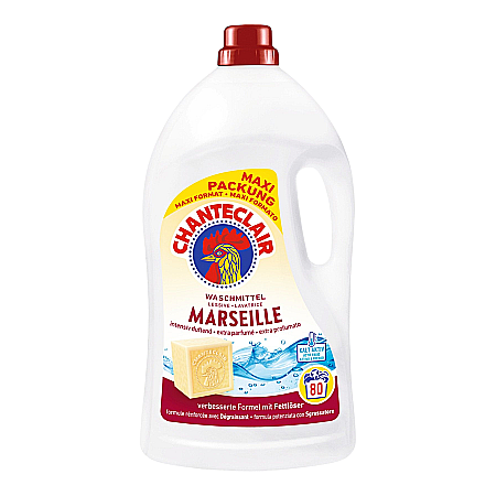 Detergent Rufe - CHANTE CLAIR Detergent Lichid Sapun de Marsiglia 3.6L (80 spalari)