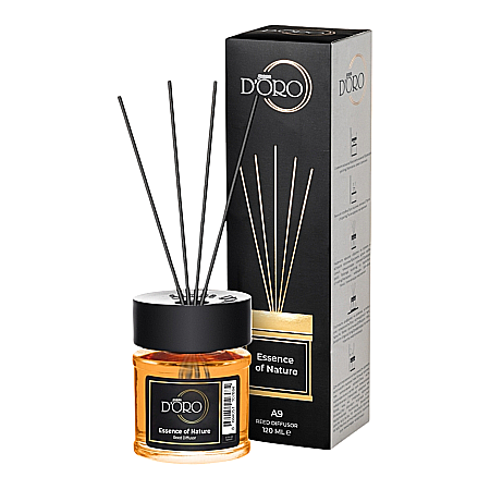 Gamma D'ORO NICHE Odorizant cu Betisoare 120 ml - Gamma D’ORO NICHE Odorizant Camera cu Betisoare ESSENCE of NATURE 120 ml