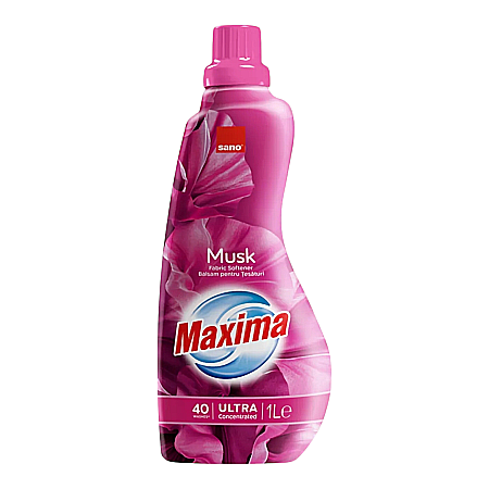Detergent Rufe - SANO Maxima Balsam Concentrat Musk 1 L (40 utilizari)