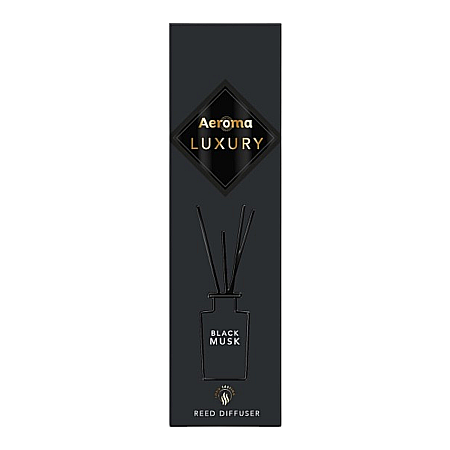 Odorizante - AEROMA LUXURY Odorizant Camera cu Betisoare BLACK MUSK 100 ml