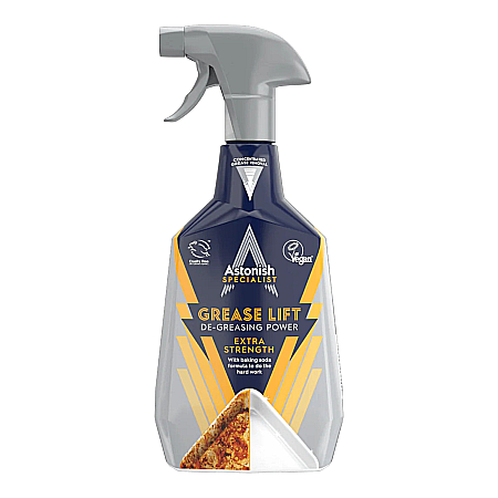 Produse de uz casnic - ASTONISH Specialist Spray Degresant cu Bicarbonat de Sodiu 750 ml