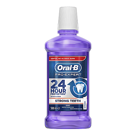 Ingrijirea corpului - ORAL-B Pro Expert Apa de Gura 24h Strong Teeth 500 ml