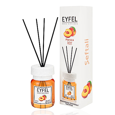EYFEL - EYFEL Odorizant Camera cu Betisoare PIERSICA 120 ml