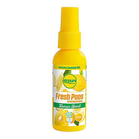 Produse de uz casnic - AIRPURE Fresh Poos Odorizant Vas Toaleta Lemon 60 ml