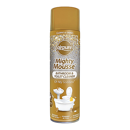 Produse de uz casnic - AIRPURE Mousse Parfumat Anticalcar pt Curatat Baie & Toaleta My Goddess 500 ml