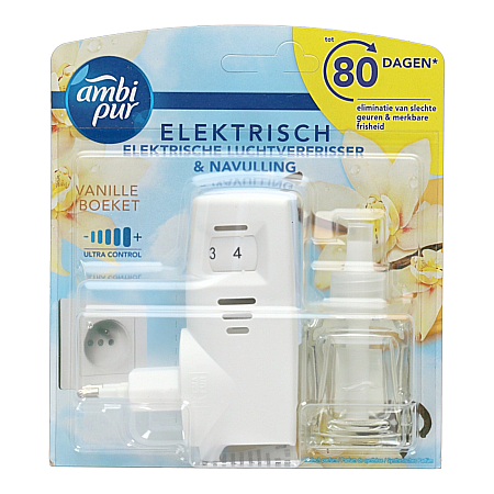 Odorizante - AMBI PUR Aparat Odorizant Priza+Rezerva Vanilla Boeket 20 ml
