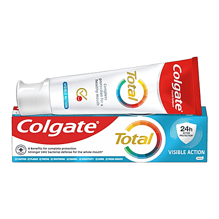 Ingrijire Personala - COLGATE Pasta de Dinti Total pt Protectie Completa Visible Action 75 ml