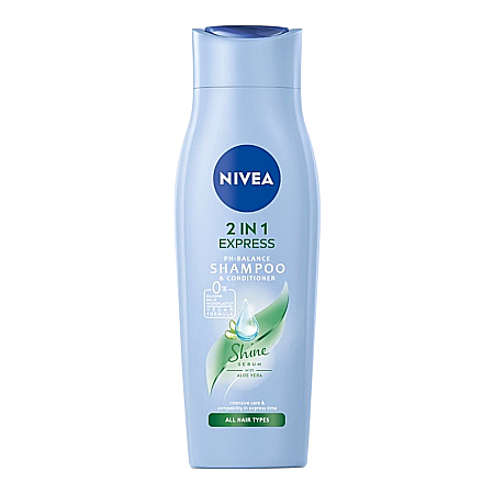 Ingrijirea parului - NIVEA Sampon 2in1 Hair Care Express pt Toate Tipurile de Par 250 ml