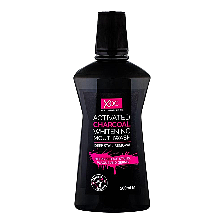XPEL XOC Apa de Gura pt Albirea Dintilor cu Carbon Activ 500 ml