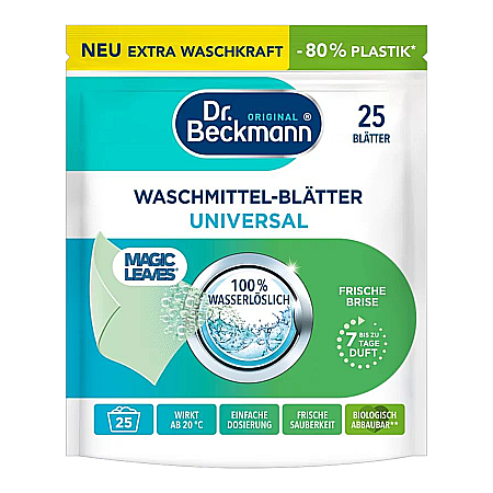 Tablete & Capsule - DR BECKMANN Detergent de Rufe Benzi-Foi 25 buc Universal Fresh Breeze