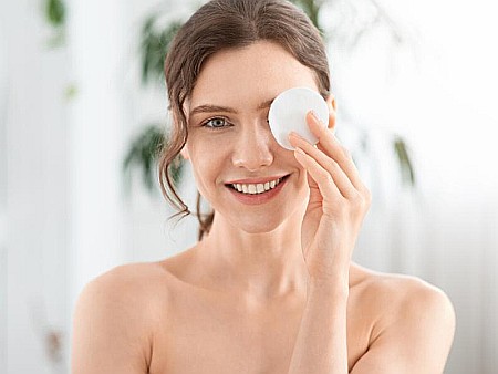 CLEANIC Dischete Demachiante Pure Effect Bumbac 80+40 Buc/Set [1]