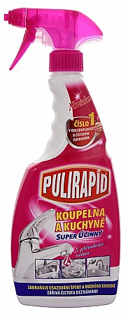 Produse de uz casnic - PULIRAPID Solutie Spray Anticalcar Cu Otet 500 ml