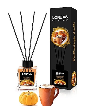 Odorizante - LOREVA Odorizant Camera cu Betisoare PUMKIN LATTE 100 ml