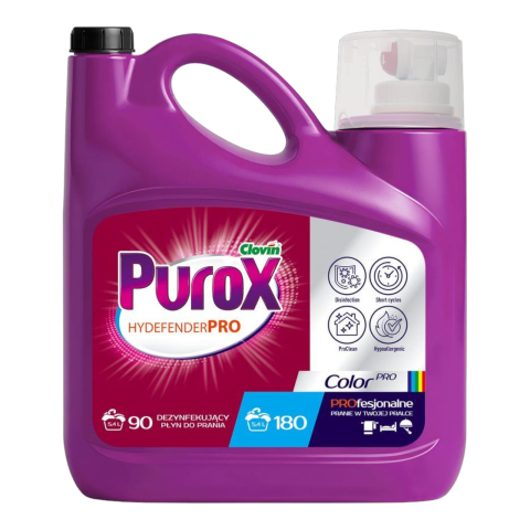 Noutati - PUROX Hydefender Detergent de Rufe Gel COLOR Pro 5.7L