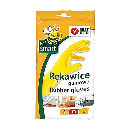 Produse de uz casnic - Bee Smart Manusi Menaj Cauciucate Marimea M