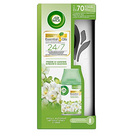 Odorizante - AirWick Aparat Odorizant Camera+Rezerva Frezie & Iasomie 250 ml