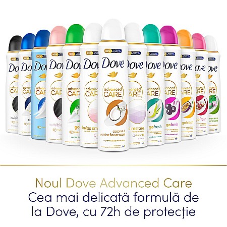 DOVE Advanced Care Antiperspirant Spray 72H COCONUT & JASMINE FLOWER 150 ml [1]
